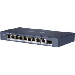 Hikvision DS-3E0510HP Unmanaged L2 PoE++ Switch με 9 Θύρες Gigabit (1Gbps) Ethernet