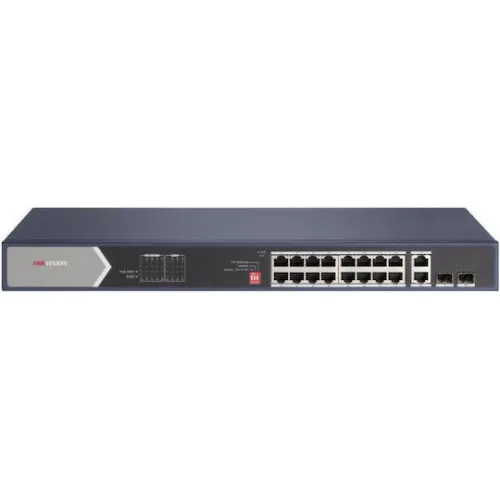 Hikvision DS-3E0510HP Unmanaged L2 PoE++ Switch με 9 Θύρες Gigabit (1Gbps) Ethernet