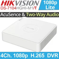 Hikvision Καταγραφικό DVR 4 Καναλιών με Ανάλυση Full HD DS-7104HGHI-M1/T Hikvision Καταγραφικό DVR 4 Καναλιών με Ανάλυση Full HD DS-7104HGHI-M1/T