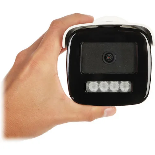 Hikvision DS-2CD2T43G2-4LI2U IP Κάμερα Παρακολούθησης Full HD+ 4MP Αδιάβροχη με Μικρόφωνο και Φακό 2.8mm