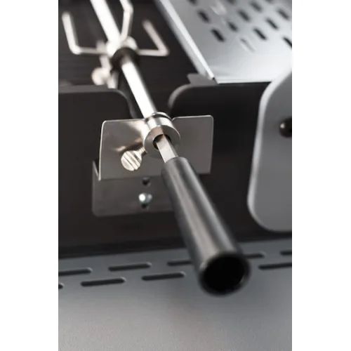 Bormann BBQ1260 Ανοξείδωτη Σούβλα Ψησταριάς για Αρνί με Μοτέρ 100cm