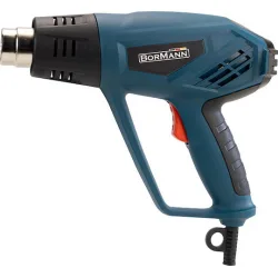 Bormann BHG2200 Πιστόλι Θερμού Αέρα 2000W με Ρύθμιση Θερμοκρασίας εως και 550°C