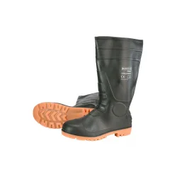 Bormann Pro Αντιολισθητικές Unisex Γαλότσες Εργασίας Γονάτου Πράσινες