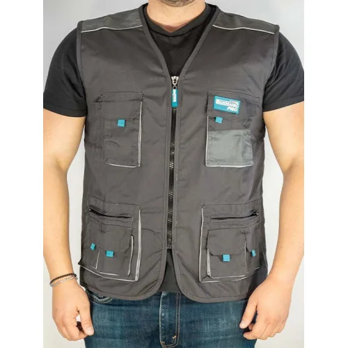 Bormann Pro BPP701 Ανδρικό Γιλέκο Εργασίας Γκρι