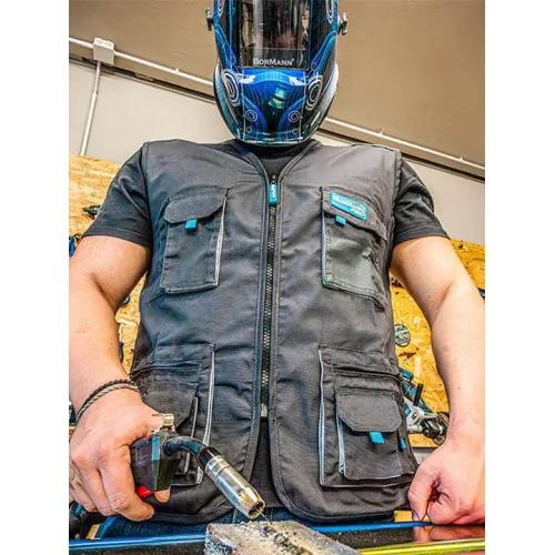 Bormann Pro BPP701 Ανδρικό Γιλέκο Εργασίας Γκρι