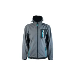 Bormann Pro Napoli Μπουφάν Εργασίας Softshell με Κουκούλα Γκρι