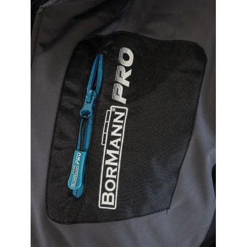Bormann Pro Napoli Μπουφάν Εργασίας Softshell με Κουκούλα Γκρι