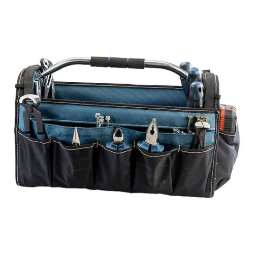 Bormann Pro BTB3000 Τσάντα Εργαλείων Ώμου Ανοιχτού Τύπου Μπλε Μ51xΠ23xΥ35εκ.