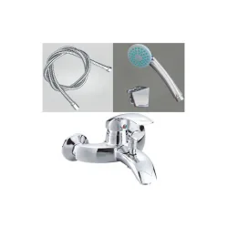 Bormann BTW3250 Αναμεικτική Μπαταρία Μπανιέρας Ασημί