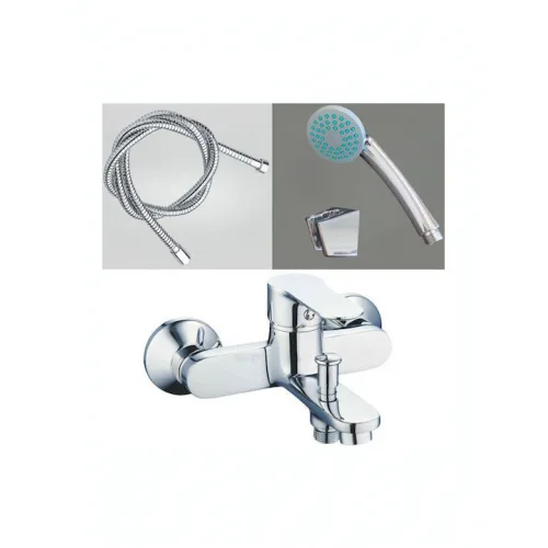 Bormann Sierra BTW3070 Αναμεικτική Μπαταρία Μπανιέρας Ασημί