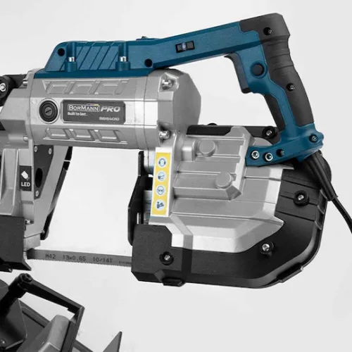 Bormann Σιδηροπρίονο Ταινίας Φ120mm BBS4010 με Ισχύ 1.2kW Bormann Σιδηροπρίονο Ταινίας Φ120mm BBS4010 με Ισχύ 1.2kW