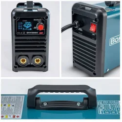 Bormann Pro BIW2220 Ηλεκτροκόλληση Inverter TIG / MMA με Μέγιστο Ρεύμα Συγκόλλησης 200A και Κύκλο Εργασίας 60%