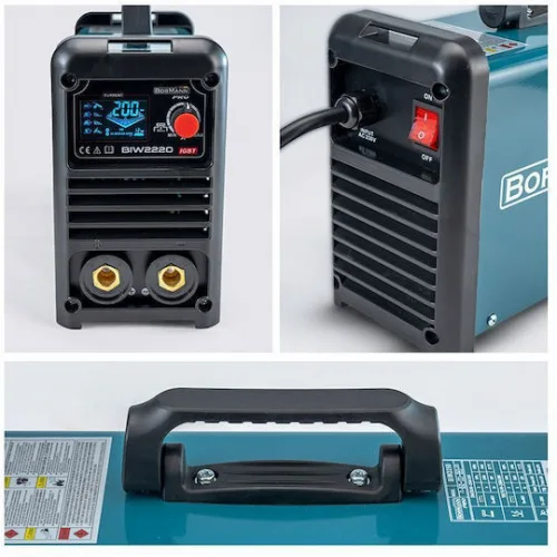 Bormann Pro BIW2220 Ηλεκτροκόλληση Inverter TIG / MMA με Μέγιστο Ρεύμα Συγκόλλησης 200A και Κύκλο Εργασίας 60%