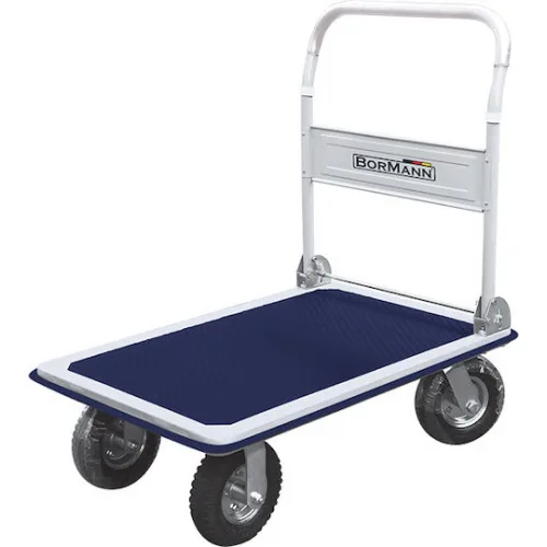 Bormann Πλατφόρμα Μεταφοράς BWB8000 Πτυσσόμενη για Φορτίο Βάρους έως 300kg σε Μπλε Χρώμα