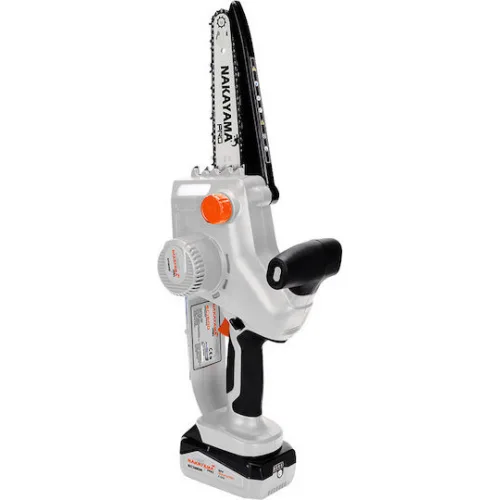 Nakayama EC1600 Κλαδευτικό Αλυσοπρίονο Μπαταρίας 1x4Ah Brushless 21V 2.1kg με Λάμα 20cm Nakayama EC1600 Κλαδευτικό Αλυσοπρίονο Μπαταρίας 1x4Ah Brushless 21V 2.1kg με Λάμα 20cm