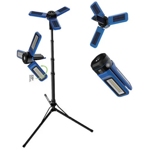 Bormann Προβολέας Εργασίας Ηλιακός LED IPX4 με Φωτεινότητα έως 1200lm BPR6070