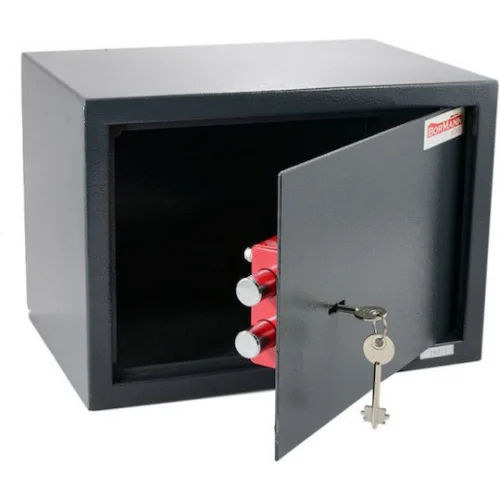 Bormann BDS2100 Χρηματοκιβώτιο Ξενοδοχείου με Κλειδί Μ23xΠ17xΥ17cm Βάρους 2.6kg