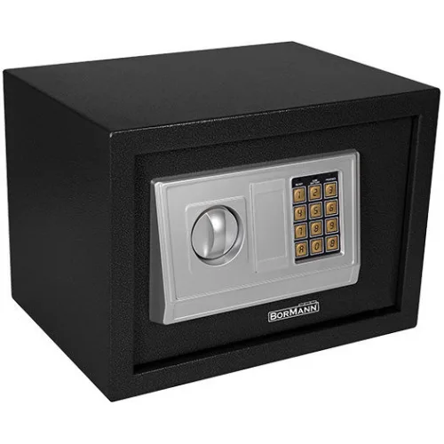 Bormann BDS2500 Χρηματοκιβώτιο με Ψηφιακό Κλείδωμα και Κλειδί Μ35xΠ35xΥ25cm Βάρους 5.4kg