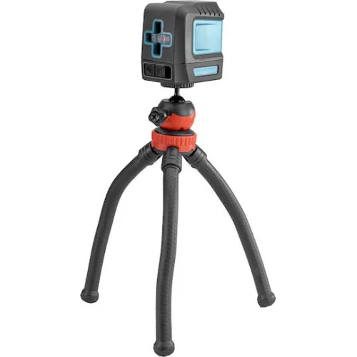 Bormann Pro BDM6700 Γραμμικό Αλφάδι Laser Κόκκινης Δέσμης 1.5V με Εύρος Εργασίας 15m