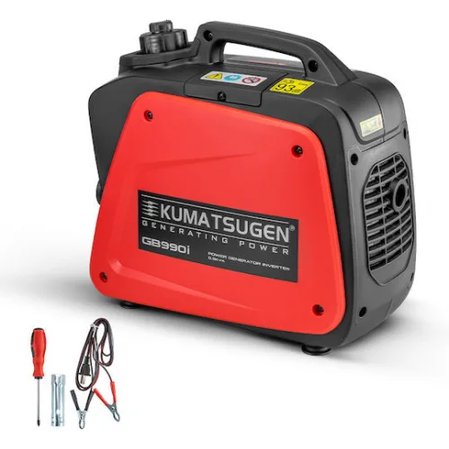 Kumatsugen Αθόρυβη Γεννήτρια Βαλιτσάκι Inverter Βενζίνης Τετράχρονη με Μέγιστη Ισχύ 0.8kVA