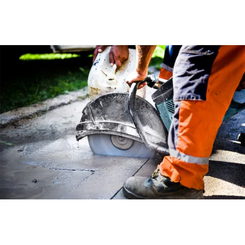 Bormann Pro BTC5115 Κόφτης Δομικών Υλικών Βενζίνης με Δίσκο Διαμέτρου 350mm 6.5hp/196cc Μπετού 76Kg