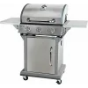 Bormann Elite BBQ5030 Ψησταριά Υγραερίου Μαντεμένιας Σχάρας 60x45εκ. με 3 Εστίες 10.8kW