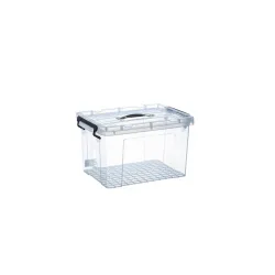 Bormann Πλαστικό Κουτί Αποθήκευσης με Καπάκι Διάφανο 48x33.5x28.5cm