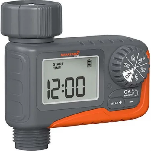 Nakayama Προγραμματιστής Ποτίσματος Μπαταρίας 1 Εξόδου
