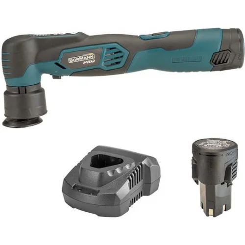Bormann Pro BCP3850 Dual Action Αλοιφαδόρος 12V 2x2Ah με Ταχύτητα 2000-5000rpm & Ρύθμιση Στροφών