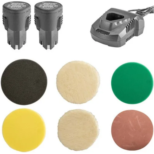 Bormann Pro BCP3800 Έκκεντρος Αλοιφαδόρος 12V 2x2Ah με Ταχύτητα 2000-4500rpm & Ρύθμιση Στροφών