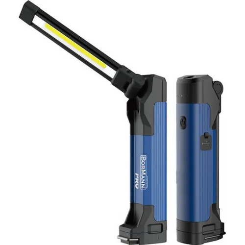 Bormann Φωτισμός Εργασίας Μπαταρίας LED με Φωτεινότητα έως 800lm