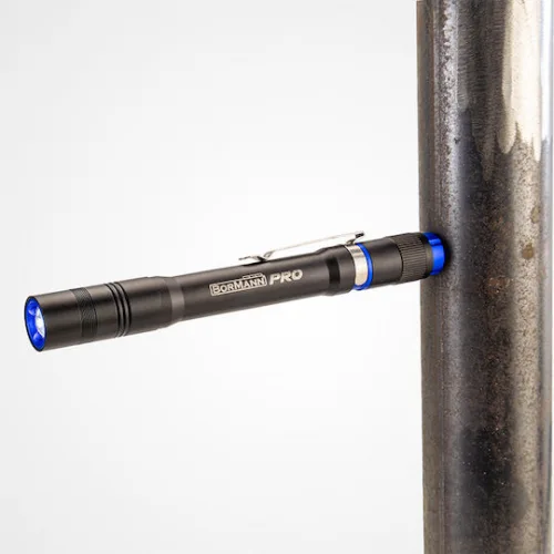 Bormann Επαναφορτιζόμενος Φακός LED IPX4 με Μέγιστη Φωτεινότητα 120lm