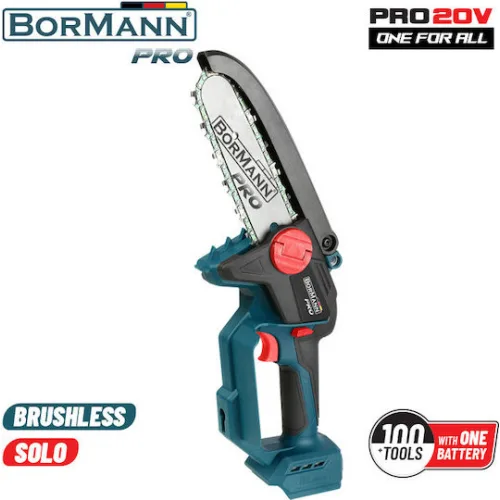 Bormann Pro BBP3990 Αλυσοπρίονο Μπαταρίας 20V με Λάμα 15cm