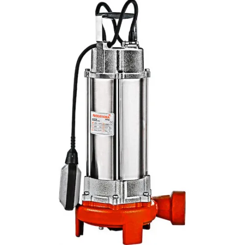 Nakayama SP1115 Μονοφασική Αντλία Ακαθάρτων / Λυμάτων 1.46hp με Κοπτήρες 078425