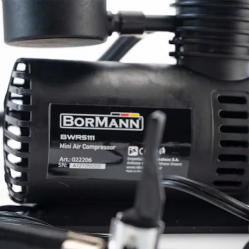 Bormann Τρόμπα Αυτοκινήτου BWR5111 260PSI με Καλώδιο Αναπτήρα 12V