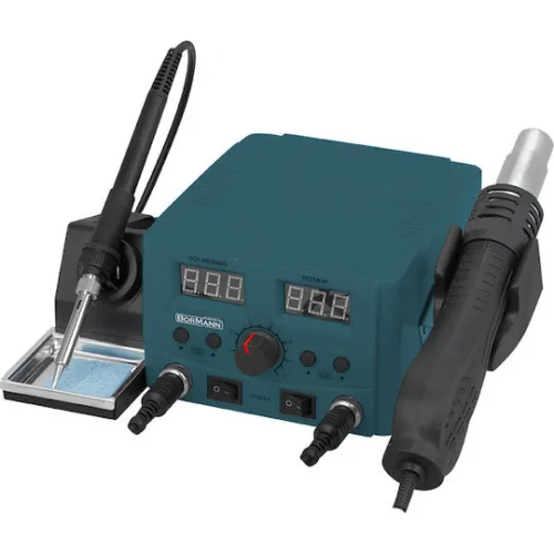 Bormann Σταθμός Κόλλησης Ρεύματος 750W με Ρύθμιση Θερμοκρασίας Bormann Σταθμός Κόλλησης Ρεύματος 750W με Ρύθμιση Θερμοκρασίας