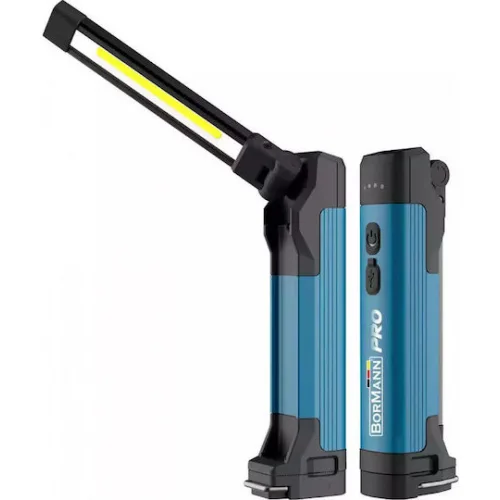 Bormann Pro Φακός Συνεργείου Επαναφορτιζόμενος LED με Φωτεινότητα έως 400lm BPR6025
