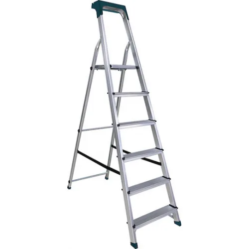 Bormann Pro BHL9010 Σκάλα Αλουμινίου με 5+1 Σκαλοπάτια 172εκ.