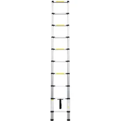 Bormann Τηλεσκοπική Σκάλα Αλουμινίου Μονή 12 Σκαλιών