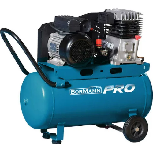 Bormann Pro BAT5060 Μονοφασικό Κομπρεσέρ Αέρος 96dB με Ισχύ 3hp και Αεροφυλάκιο 100lt