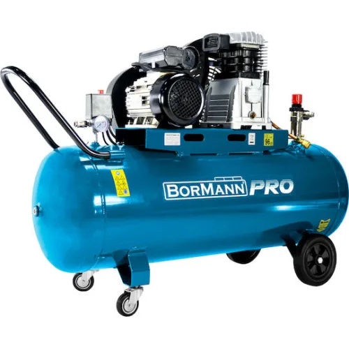 Bormann Pro BAT5070 Μονοφασικό Κομπρεσέρ Αέρος 96dB με Ισχύ 3hp και Αεροφυλάκιο 150lt