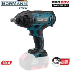 Bormann Pro BBP5100 Μπουλονόκλειδο Μπαταρίας 20V Solo με Υποδοχή 1/2"