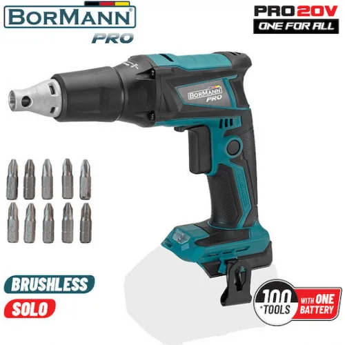 Bormann Pro BBP5150 Κατσαβίδι Γυψοσανίδας Μπαταρίας Solo Brushless