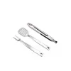 Bormann BBQ1007 Σετ Εργαλείων BBQ με Σπάτουλα, Πιρούνα και Τσιμπίδα