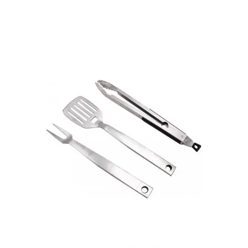 Bormann BBQ1007 Σετ Εργαλείων BBQ με Σπάτουλα, Πιρούνα και Τσιμπίδα