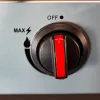 Bormann BBQ2000 Ψησταριά Υγραερίου Μαντεμένιας Σχάρας 45x45εκ. με 2 Εστίες 7.2kW