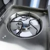 Bormann Elite BBQ5040 Ψησταριά Υγραερίου Μαντεμένιας Σχάρας 60x45εκ. με 3 Εστίες 10.8kW και Πλαϊνό Μάτι