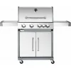 Bormann Elite BBQ5050 Ψησταριά Υγραερίου Σχάρας 69x45εκ. με 4 Εστίες 14.4kW και Πλαϊνό Μάτι