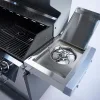 Bormann Elite BBQ5050 Ψησταριά Υγραερίου Σχάρας 69x45εκ. με 4 Εστίες 14.4kW και Πλαϊνό Μάτι