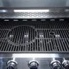 Bormann Elite BBQ5050 Ψησταριά Υγραερίου Σχάρας 69x45εκ. με 4 Εστίες 14.4kW και Πλαϊνό Μάτι